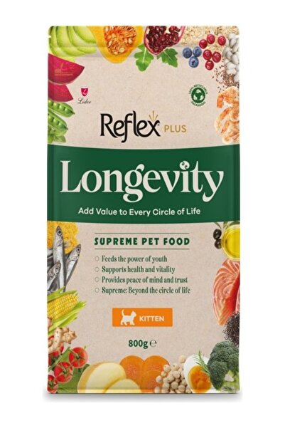 Reflex Plus Longevity Yavru Kedi Maması 800g Süper Premium Kalite ile Sağlıkl...