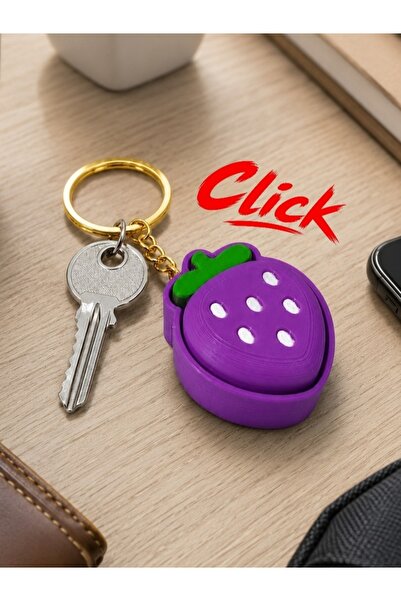 ARPAT NEXT Bag Charm and Clip Strawberry Keychain.