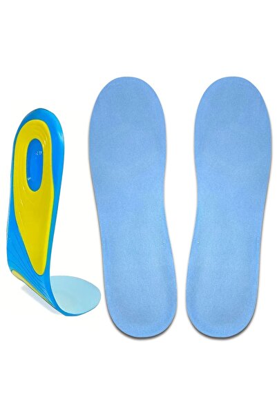 Foottab Jel Comfort Şok Emici İç Tabanlığ, Yumuşak Konforlu Spor Ayakkabı Tab...