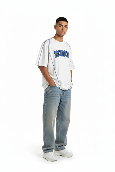 SWAG Men’s Sacramento White T-Shirt TX 1734