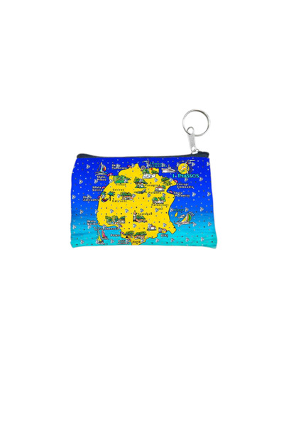 Tradesor Πορτοφόλι Souvenir μπρελόκ - Σετ 10pcs - PVC - Thassos - 11*7cm - 87...