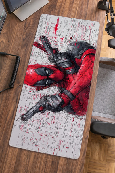 Milura Deadpool 40x90 ProControl Mouse Pad Gaming Mousepad Αντιολισθητική σόλ...