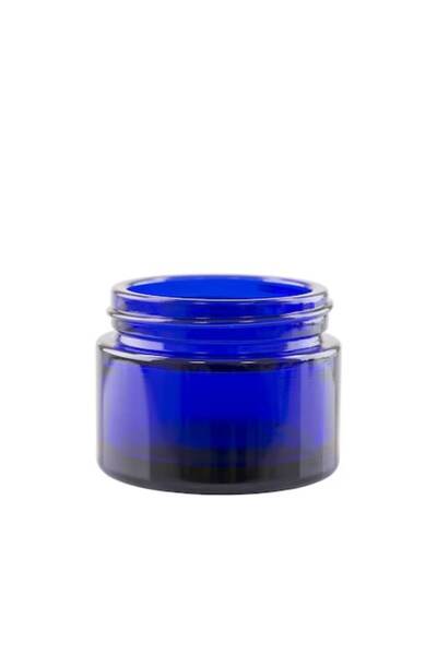 Ellemental Ele Borcan de sticlă albastru, 50 ml