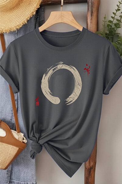 l'eivor Karma Symbol Printed Women's Cotton T-Shirt