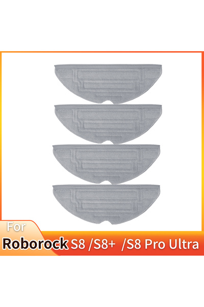 Choice23 4PCS For Roborock S8 Pro Ultra S8+ Spare Parts DuoRoller Main Side B...