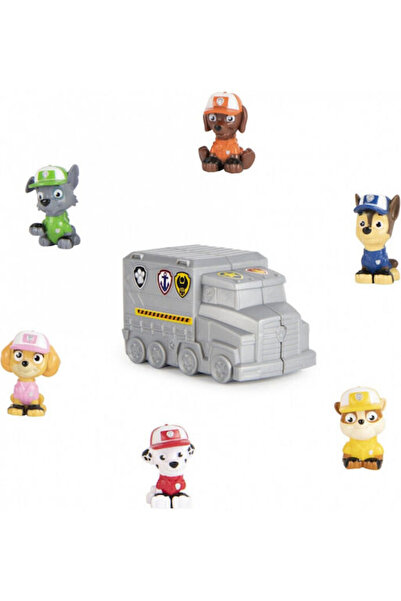 Spin Master Games Paw Patrol Camion Mare Cățeluși Mini Figurine Mix Deluxe 60...
