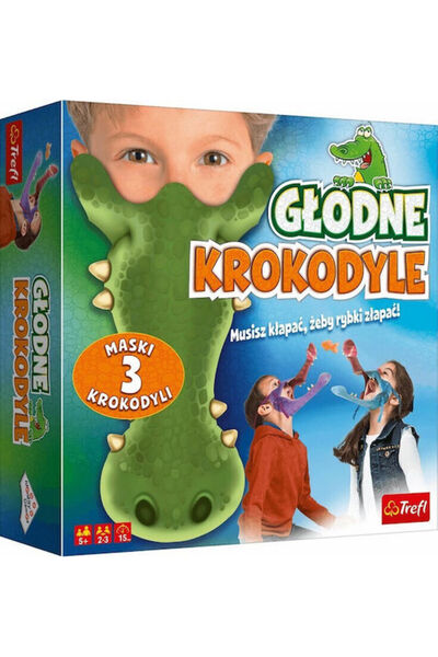 Trefl Joc de societate de dexteritate - Crocodili foamezi pentru 2-3 jucători...