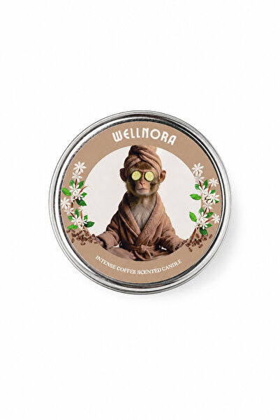 Intense Coffee Scented Candle – Kahve Kokulu Metal Kutulu Mum