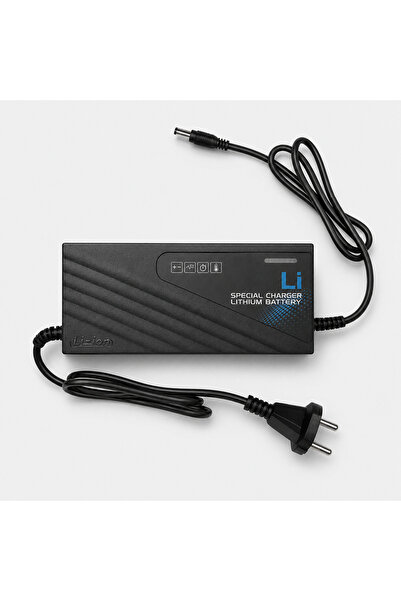 heugers 36V 2A Fanlı E-Bike Şarj Aleti | 5.5x2.1mm DC Uç
