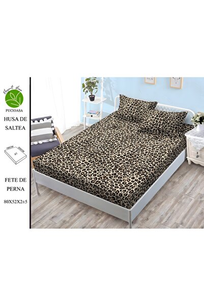 naniland.ro Husă de Pat Finet 2 Persoane 3 Piese cu Elastic 180x200 cm, Model...