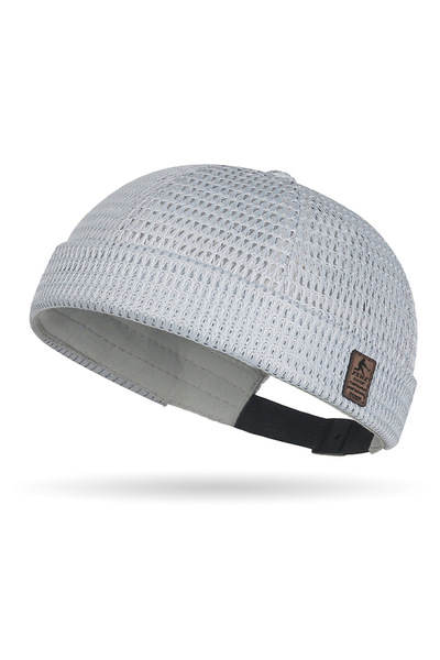Choice4 light grey Cycling Cap Breathable Mesh Brimless Ultra-Light Adjustabl...