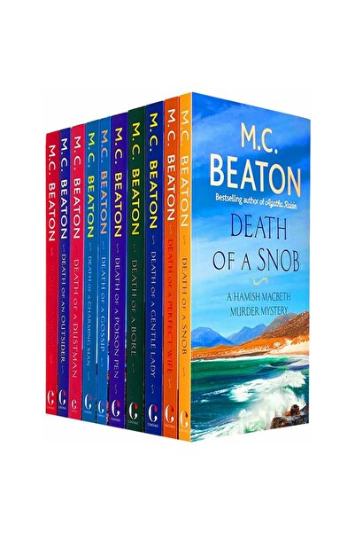 Constable M C Beaton Hamish Macbeth Mystery Series 10 Books Collection Set Po...
