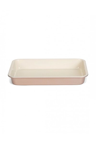 Patisse Tava copt, Patisse, Otel, 28 x 18cm, Roz/Bej