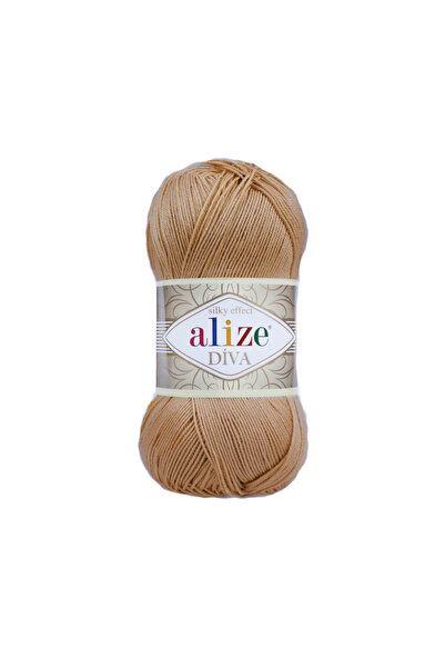 Alize Diva Yazlık Bikini Örgü İpi 5 Adet 369 - Karamel