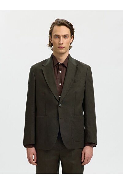SELECTED Blazer Regular Fit Leinen