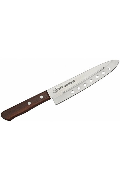Satake Cutlery Cutit de bucatar Air Holes Tomoko, Satake Cutlery, 18 cm, otel...