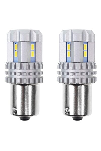 AMIO Set becuri auto LED CANBUS 3020 UltraBright 22SMD 1156 BA15S P21W R10W R...