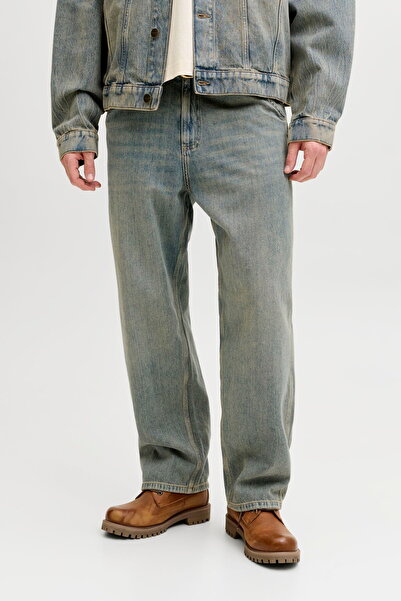 Jack & Jones Men's Loose Fit High Waist Jeans - Alex