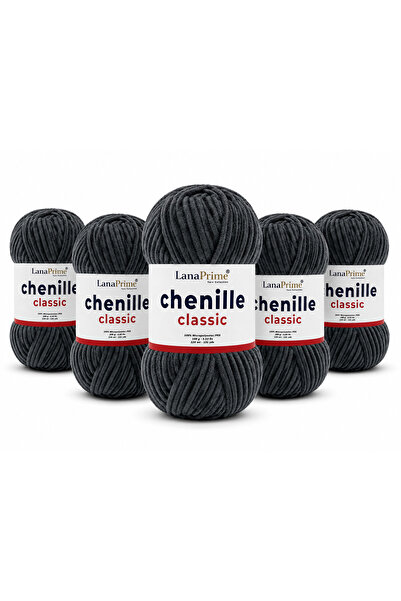 Lanaprime Chenille Velvet Yarn (Chenille Classic) Amigurumi Yarn - 5 Yards - ...
