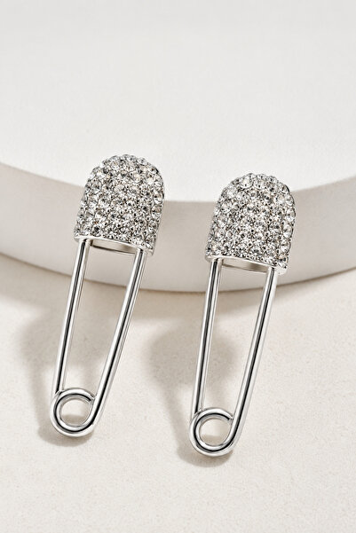 MRK Women's Zircon Stone Hook Earrings