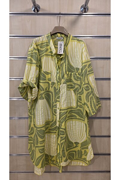 Park Moda Italian Slim Fit Shirt Dress 100% Cotton