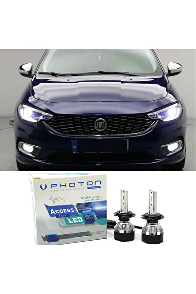 Photon Fiat Egea Led Xenon Sis Farı Ampulü H11 Access Yeni Seri Beyaz
