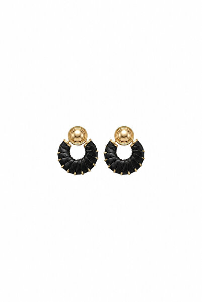 Charmist Steel Solis Earrings Black