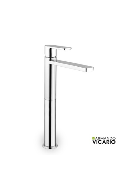 ARMANDO VICARIO Glam Chrome Μπαταρία Νιπτήρος Υψηλή Με Βαλβίδα Clic-Clac 6100...