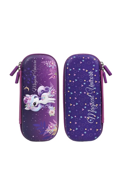 S COOL Penar, 3D, 1 fermoar, 22x11x5 cm, MAGICAL UNICORN - S-COOL
