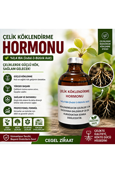 Cegel Ziraat Çelik Köklendirme Hormonu 150ML