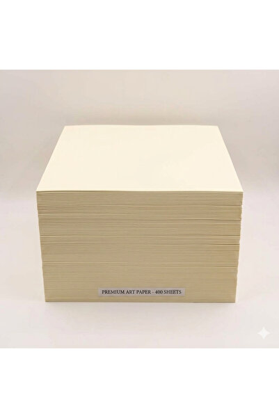 FWM Premium A4 Cream Copy Paper – 80GSM, 400 Sheets, Smooth Finish Multi-Func...