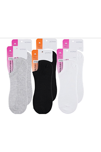MultiButik Βαμβακερές Αόρατες Unisex Κάλτσες Sneaker