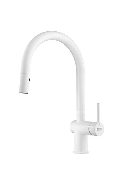 Franke Active J Ντους Ματ Άσπρο Αναμεικτική μπαταρία 50mm