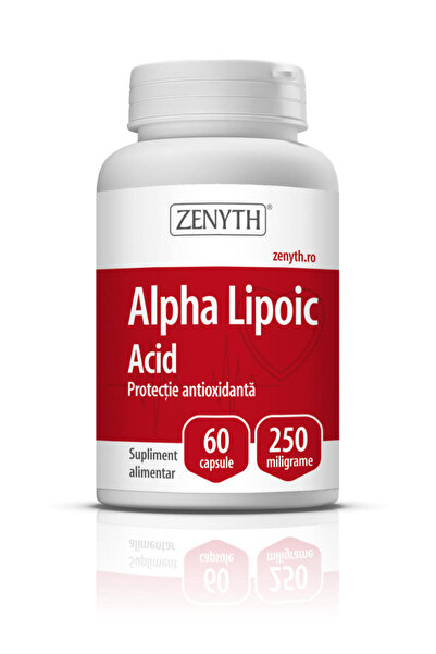 ZENYTH Alpha Lipoic Acid 250mg 60cps