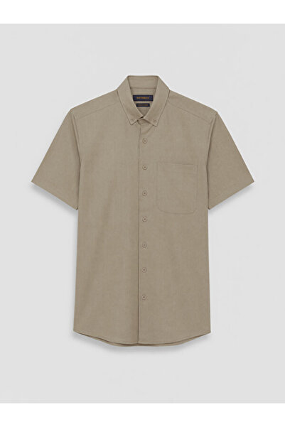 LC Waikiki I Standart Fit Textured Men's Shirt by Freezen Store