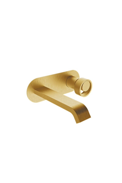 ARMANDO VICARIO Halo Gold Brushed Μπαταρία Νιπτήρος εντοιχισμού