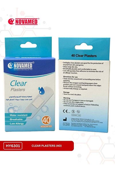 NOVAMED CLEAR PLASTERS 40S HY6301 #1724