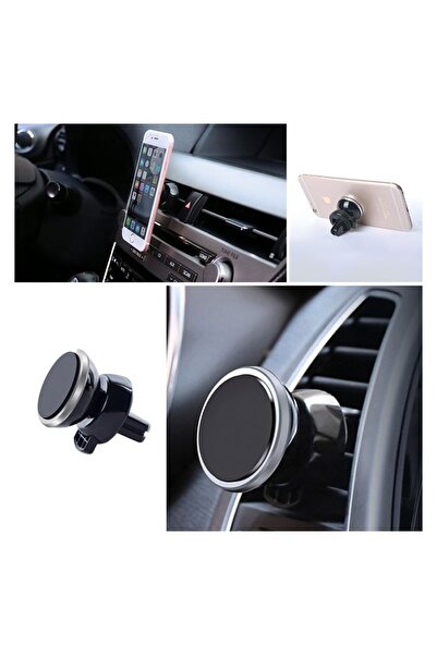 Jumbo Suport Magnetic Auto pentru Telefon Mobil, Prindere pe Grila de Aerisir...