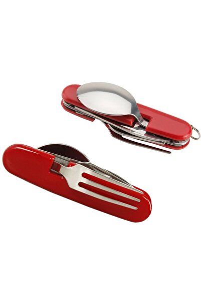 VERK Briceag multifunctional 4 in 1, cutit, furculita, lingura, deschizator sticle