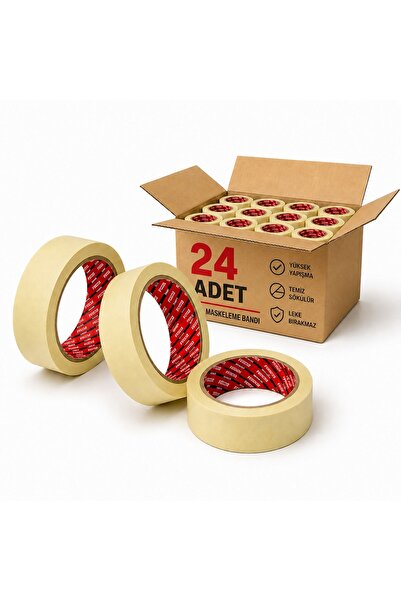 Sanplaza Boya Tamirat ve Maskeleme Bandı 36 mm X 20 mt 24 Adet