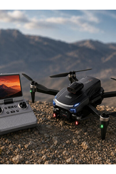 Unico Kameralı Katlanabilir Drone, Wifi Fpv, Katlanabilir Ekranlı Uzaktan Kum...