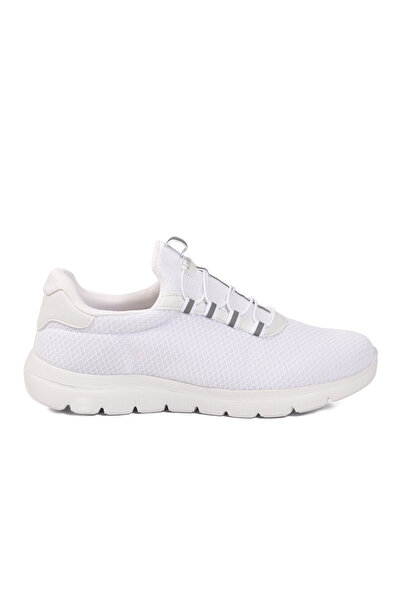 Aspor White Mesh (Large Size) Men's Sports Shoes