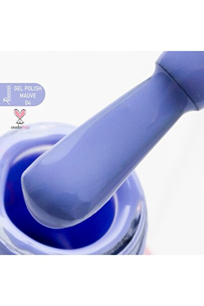 ALEZORI Ημιμόνιμο βερνίκι μαούβ 04 (Αρ. 106) 15ml