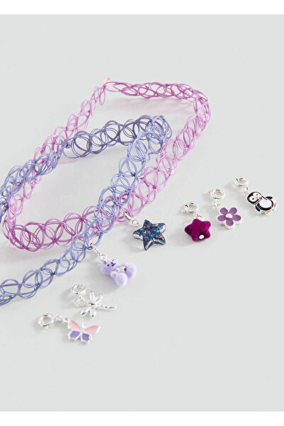 MANGO Kids 2'li choker kolye seti