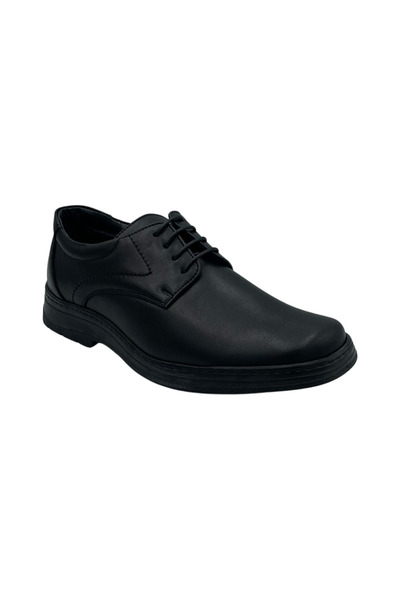 Mario Lavalle , pantofi casual bărbați model 206, piele naturală, Negru