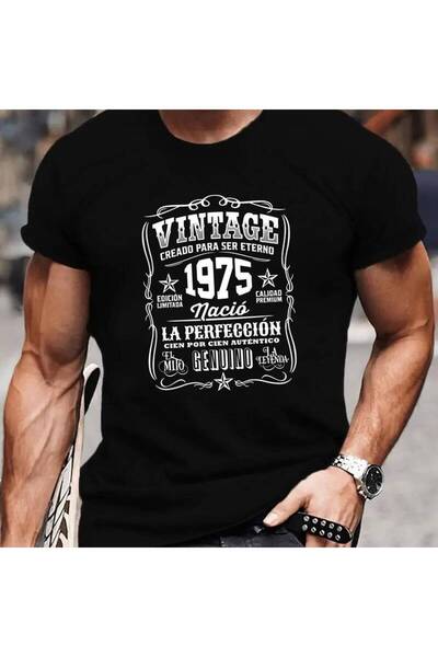 2mcup Fun Spanish Men's Short Sleeve Summer T-shirt Top