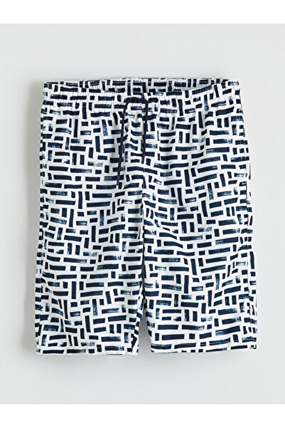 LC Waikiki Men's Knee Length Embroidered Swim Shorts for Style Enthusiasts fr...