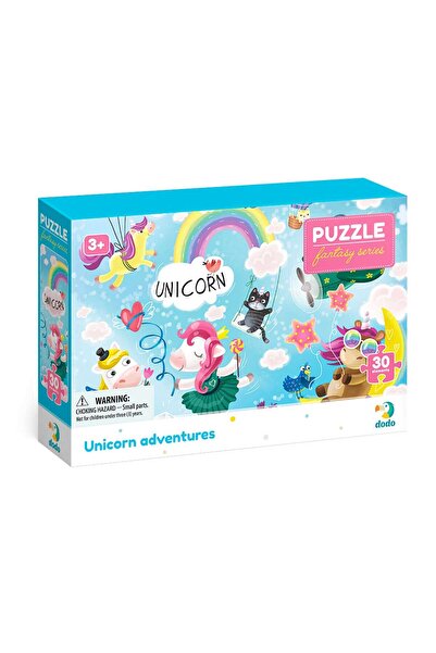 Generic Dodo Toys Puzzle The Adventures of the Unicorns, 30 pieces