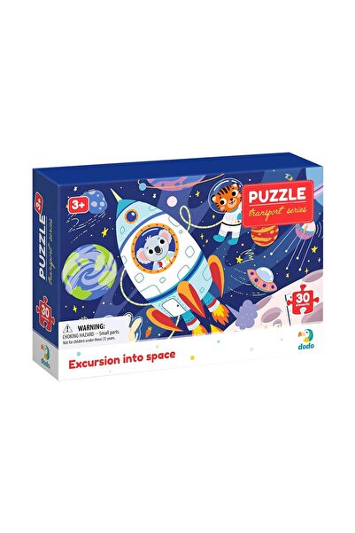 Generic Educational puzzle Dodo Toys Space Travel, 30 pieces
