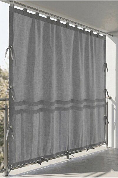 ceylan home Garden Tarpaulin with Top Rings and 3 Side Eyelets |   Balcony & ...